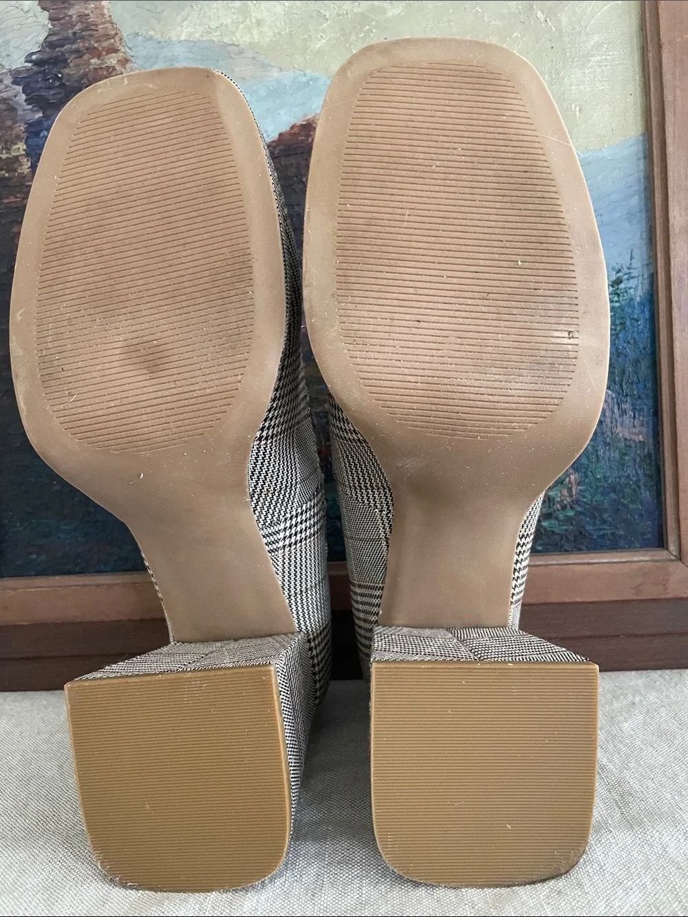 Steve Madden plaid mary